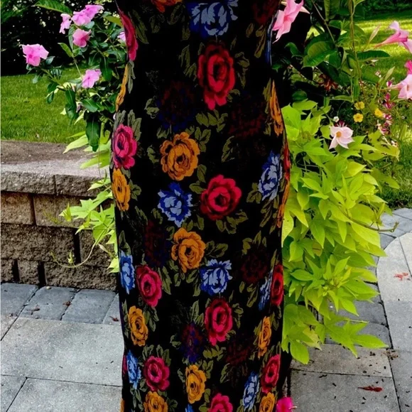 Vintage BETSEY JOHNSON Y2K Black Label Bias-Cut Slip Dress - Small - Picture 8 of 9